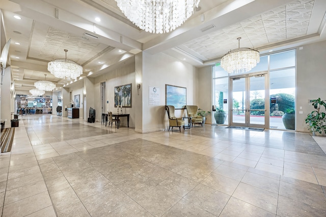 view of building lobby