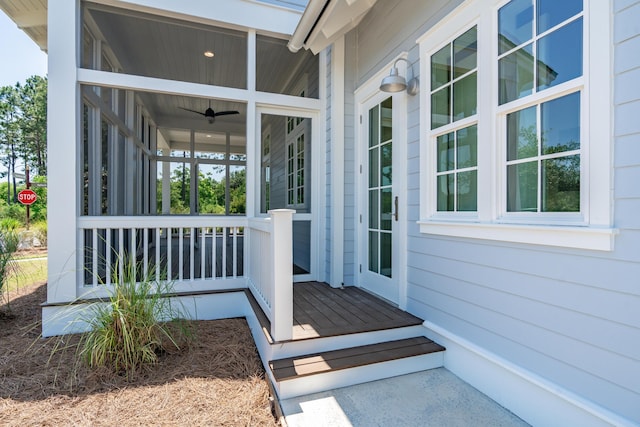 view of property entrance