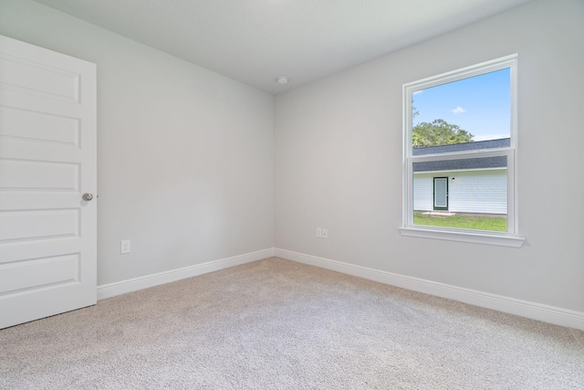 empty room with carpet