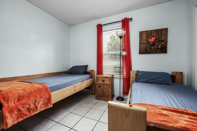 view of tiled bedroom