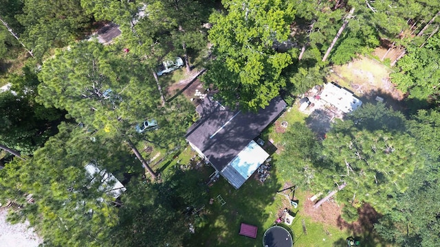 view of aerial view