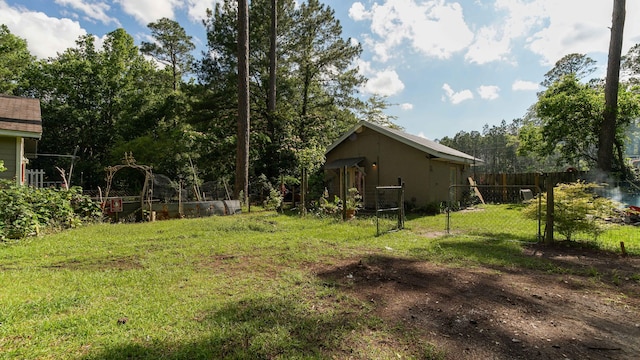 view of yard