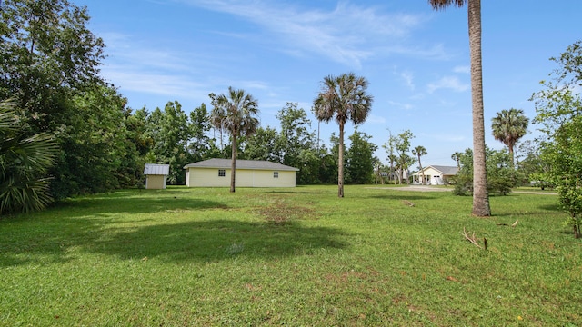 view of yard