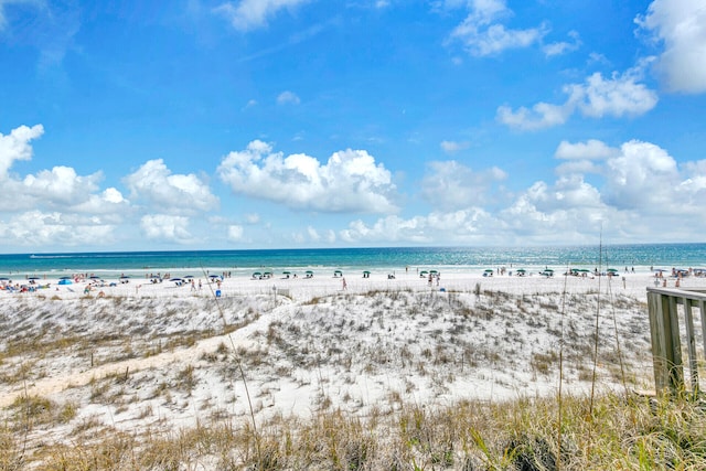water view with a beach view