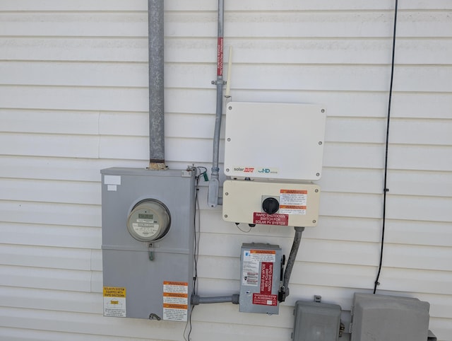 details featuring electric meter