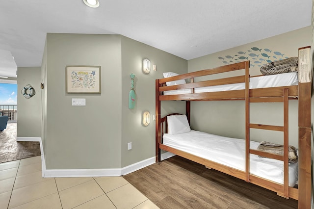 unfurnished bedroom featuring tile patterned floors