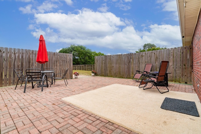 view of patio / terrace