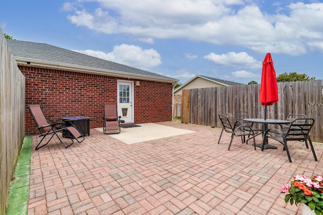 view of patio / terrace