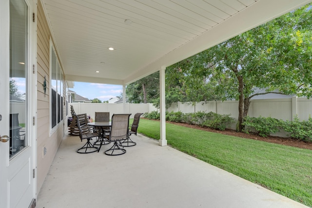 view of patio / terrace