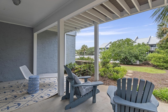 view of patio