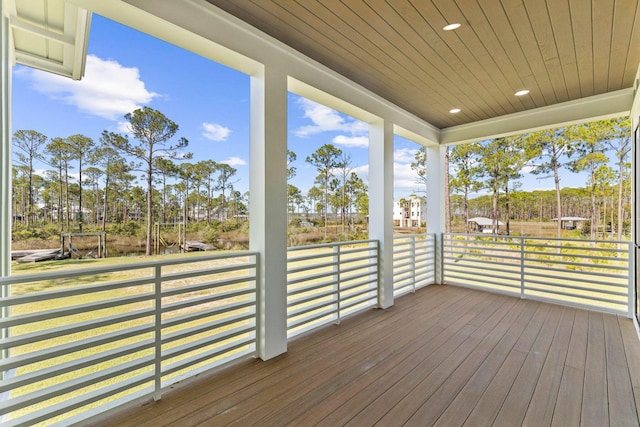 109 W Nursery Rd, Santa Rosa Beach, FL 32459 - view of wooden terrace