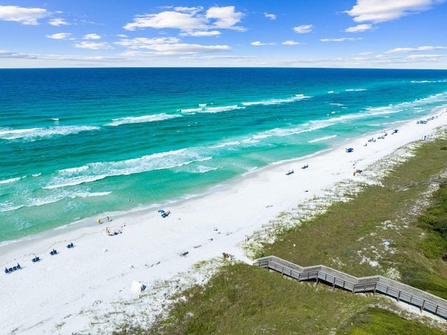 water view featuring a view of the beach