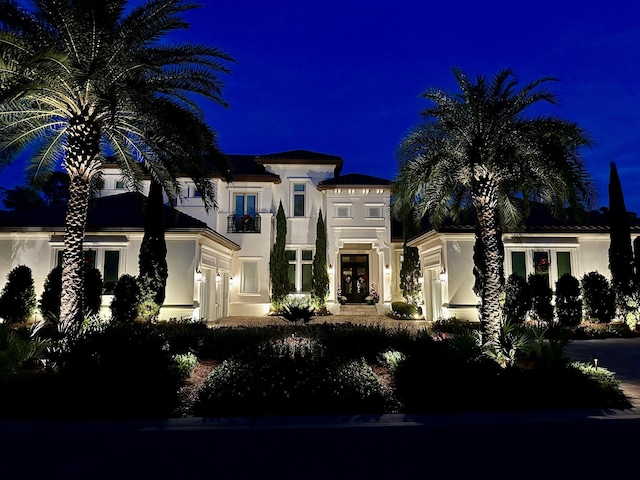 view of mediterranean / spanish-style home