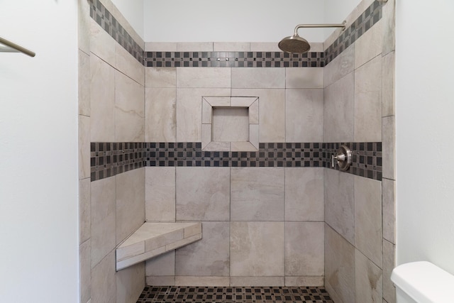 356 Billfish Ave Unit 8, Fort Walton Beach, FL 32548 - bathroom with toilet and tiled shower
