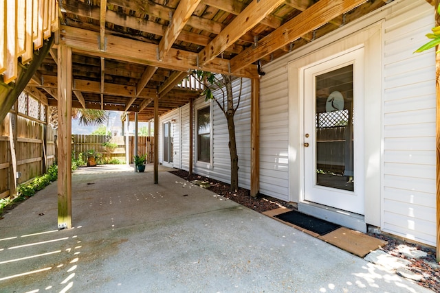 356 Billfish Ave Unit 8, Fort Walton Beach, FL 32548 - view of patio / terrace with fence