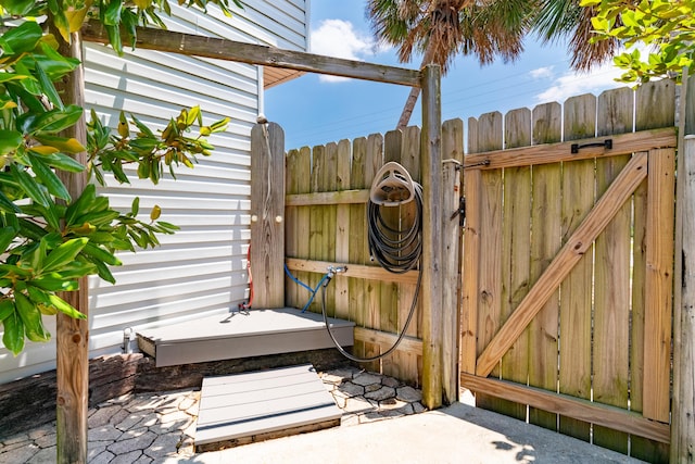 356 Billfish Ave Unit 8, Fort Walton Beach, FL 32548 - view of patio / terrace featuring a gate