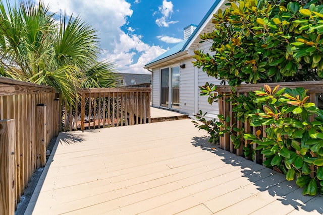 356 Billfish Ave Unit 8, Fort Walton Beach, FL 32548 - view of wooden terrace