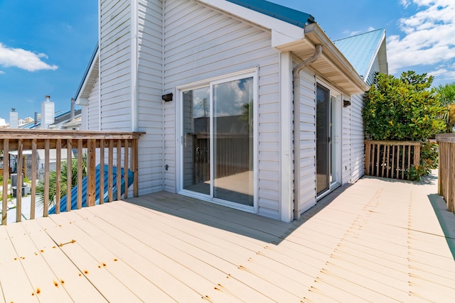 356 Billfish Ave Unit 8, Fort Walton Beach, FL 32548 - view of wooden deck