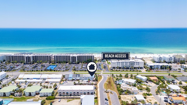 356 Billfish Ave Unit 8, Fort Walton Beach, FL 32548 - aerial view featuring a water view
