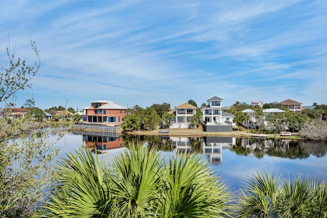 property view of water