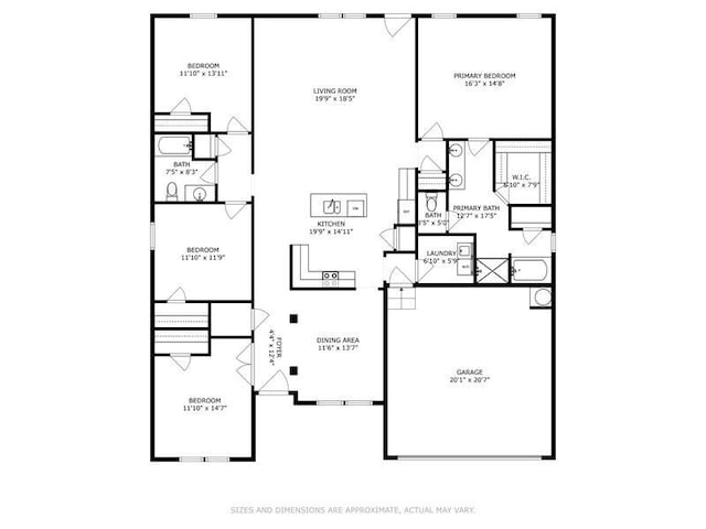 6022 Willsey Trl, Crestview, FL 32539 - view of layout
