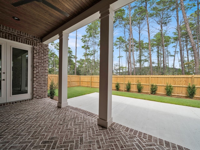 view of patio / terrace