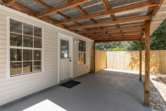 view of patio / terrace