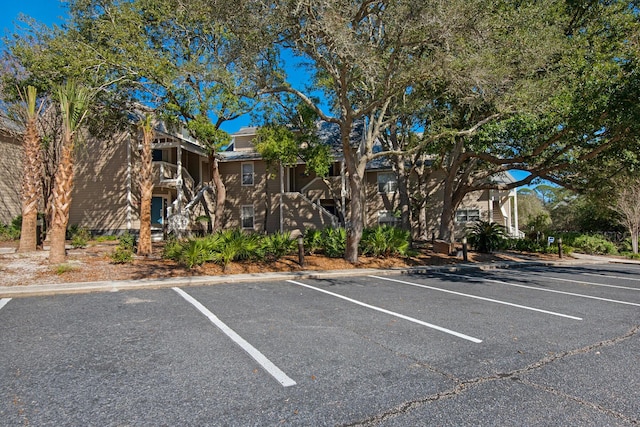 view of car parking