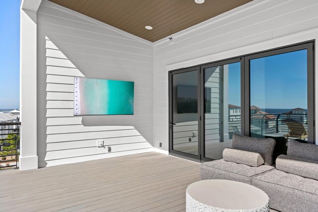 5050 W County Highway 30a, Santa Rosa Beach, FL 32459 - view of wooden terrace