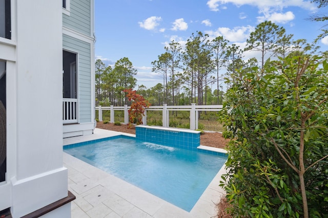 220 Climbing Rose Way, Santa Rosa Beach, FL 32459 - view of swimming pool featuring fence