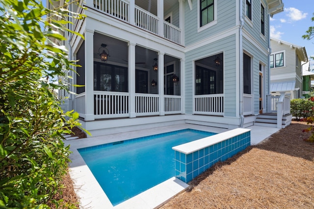 220 Climbing Rose Way, Santa Rosa Beach, FL 32459 - view of outdoor pool