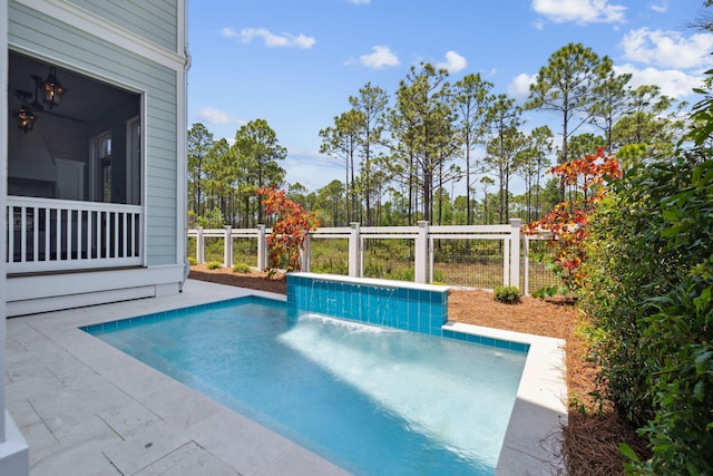 220 Climbing Rose Way, Santa Rosa Beach, FL 32459 - view of swimming pool with fence