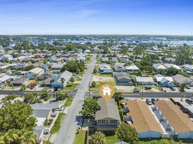 bird's eye view featuring a residential view