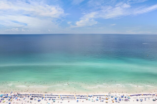 water view with a beach view