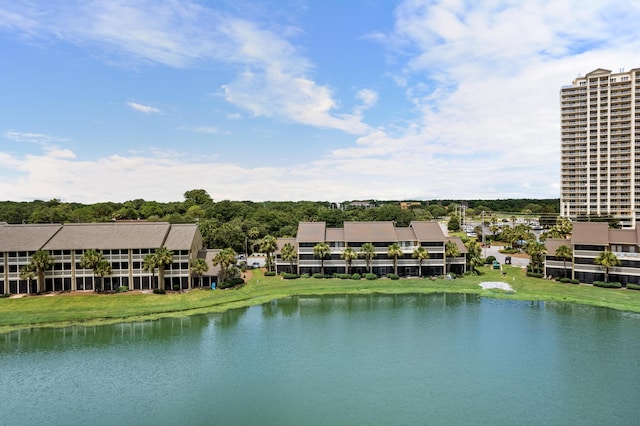 property view of water