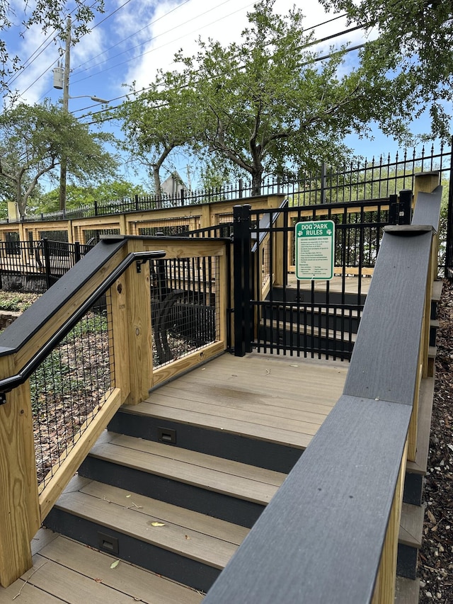 662 Harbor Blvd Unit 520, Destin, FL 32541 - wooden terrace with fence