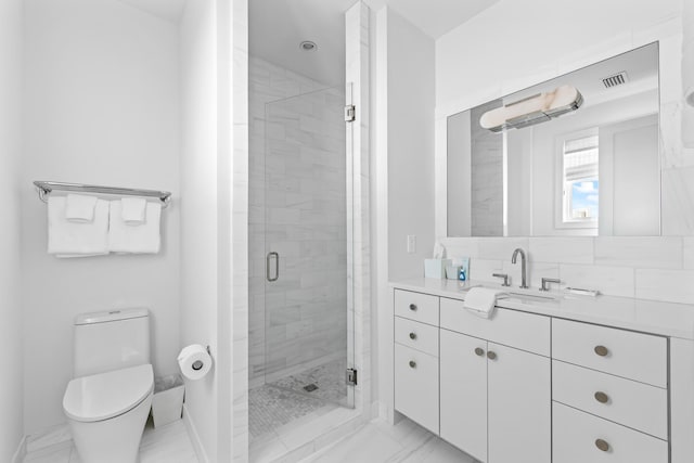26 N Sea Garden St Unit Z17, Inlet Beach, FL 32461 - full bath with toilet, marble finish flooring, vanity, and a shower stall