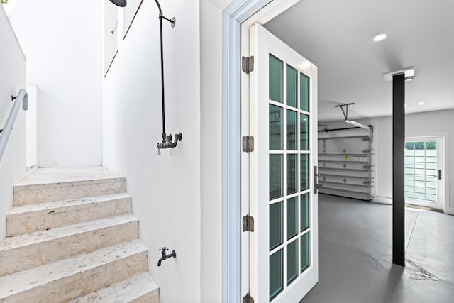 26 N Sea Garden St Unit Z17, Inlet Beach, FL 32461 - staircase with concrete flooring