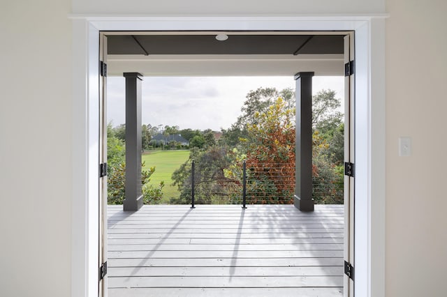 view of doorway