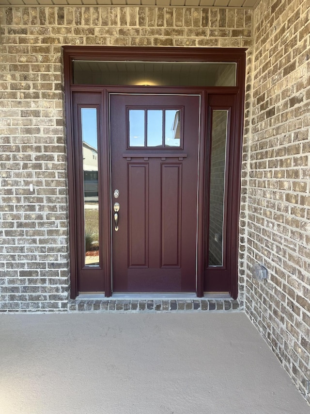 view of property entrance