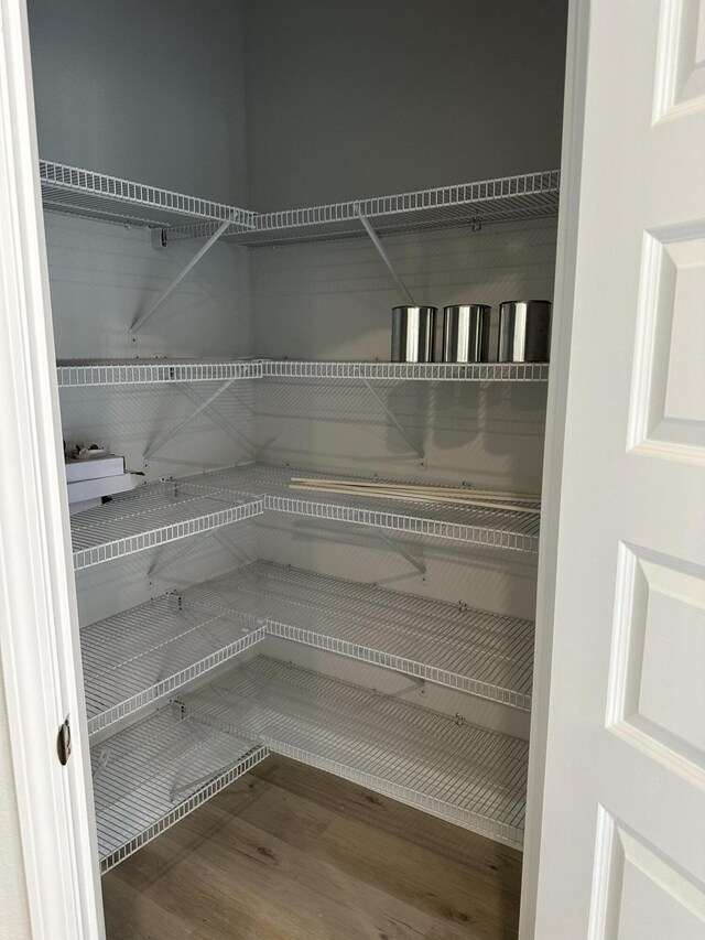 view of pantry