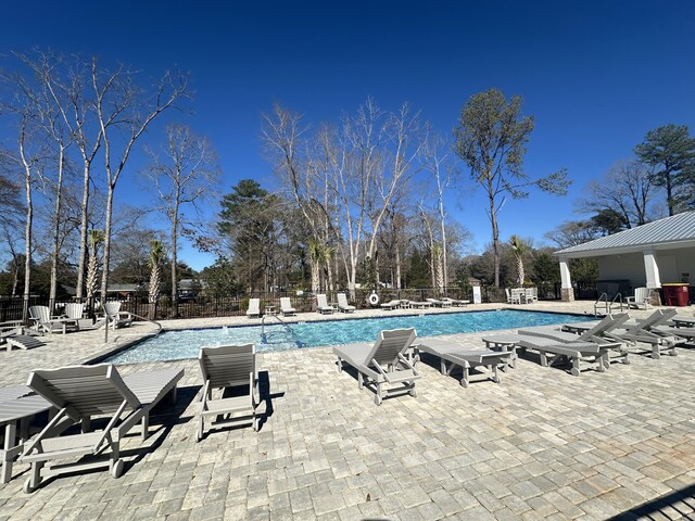 view of swimming pool