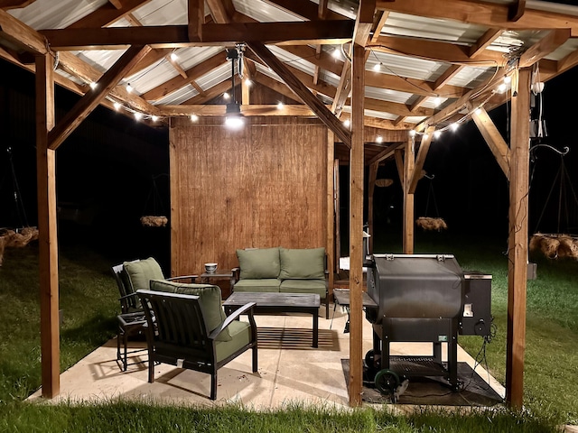 view of patio / terrace with outdoor lounge area