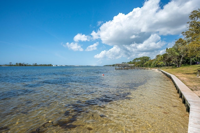 property view of water