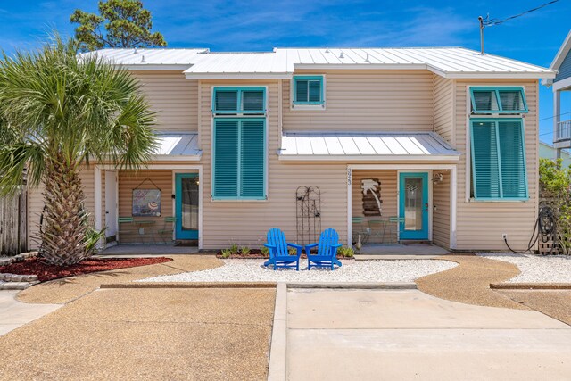 view of townhome / multi-family property