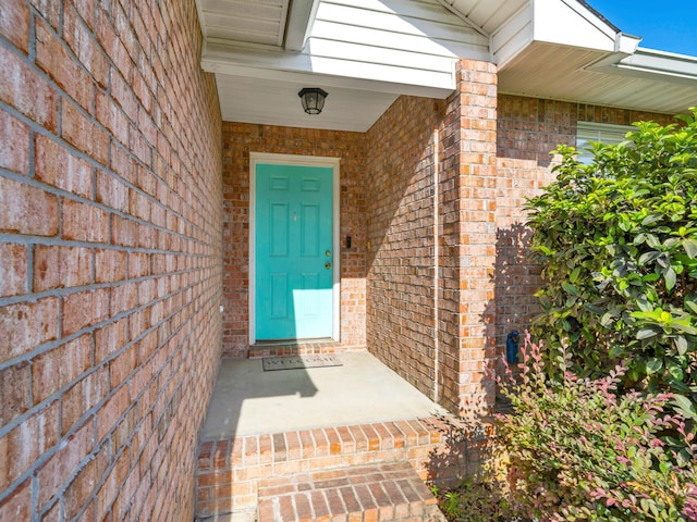 view of property entrance