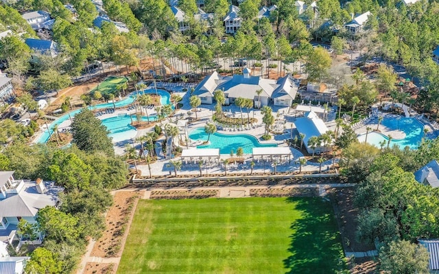 bird's eye view