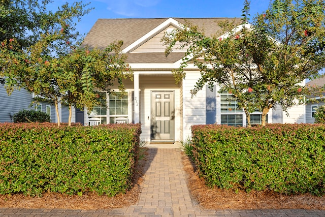 view of entrance to property