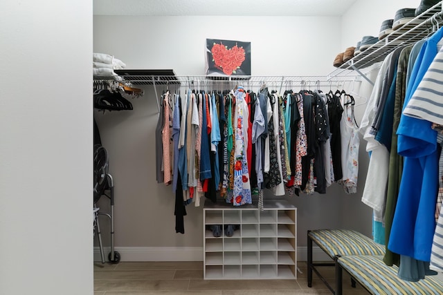 view of spacious closet