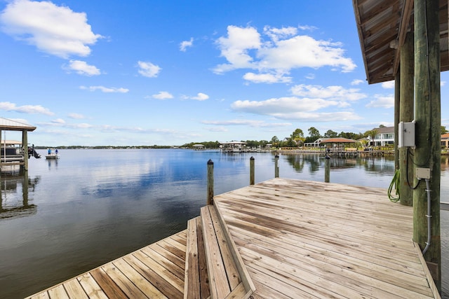 1780 Driftwood Point Rd, Santa Rosa Beach, FL 32459 - view of dock featuring a water view